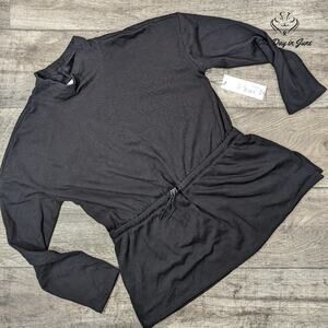 Liz Claiborne High Neck Pull Over Sweatshirt Size M